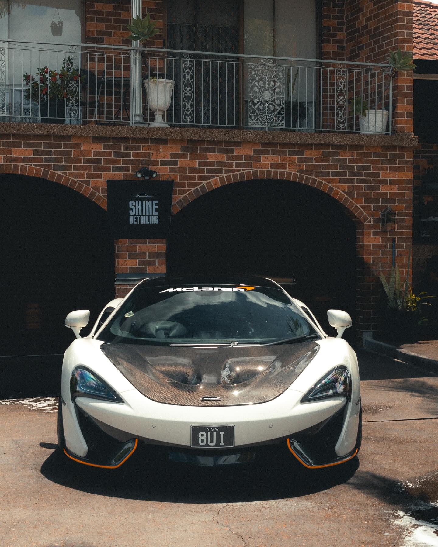McLaren 570S — detailed by Shine Detailing Wetherill Park